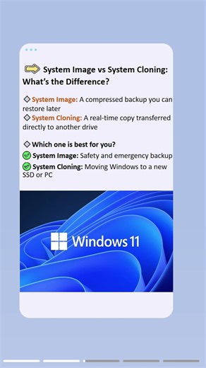 Create a Windows 11 System Image or Clone Your System! #windows11 #system #clone #pctips