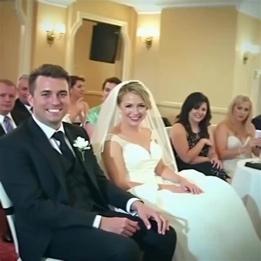 At the wedding, something started moving under the bride's dress! The groom turned pale — and the guests gasped when they saw it… Watch: [in comment] - | See Below