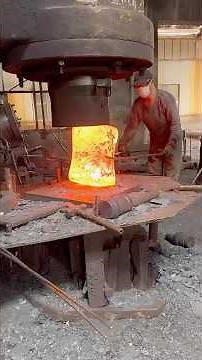 Inside the forging factory How Giants Forge Massive Bearing Rings #forging #industrial #process