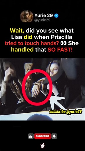 The Exact Second Lisa Marie Stop Priscilla From Hand-Holding?!