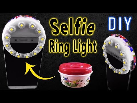 How to make Selfie Ring Light | DIY Ring Light | How to Make at Home