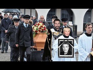 Live: Funeral of Frédéric François, his wife and son mourn bitterly