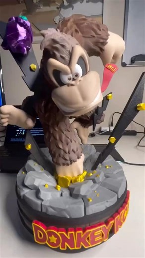 Action Figures 3D INSANAS! Impressão 3D na Bambu Lab A1 Combo (Smurfs, Asterix, Donkey Kong)