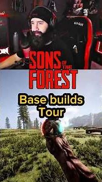 Sons Of The Forest Base Builds Tour Gameplay