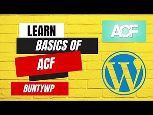 Master WordPress Development with the Best Plugin: ACF Basics Tutorial | Part - 1