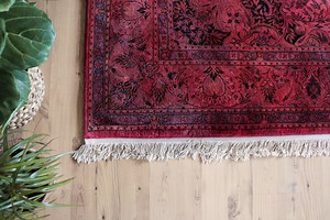 How to paint a rug! DIY Reform rug