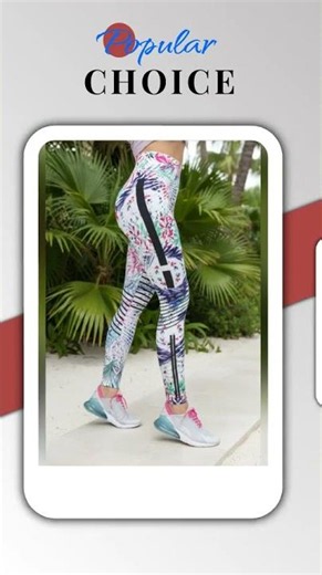 High-Elastic Printed Yoga Leggings – High Waist Tummy Control Fitness Pants