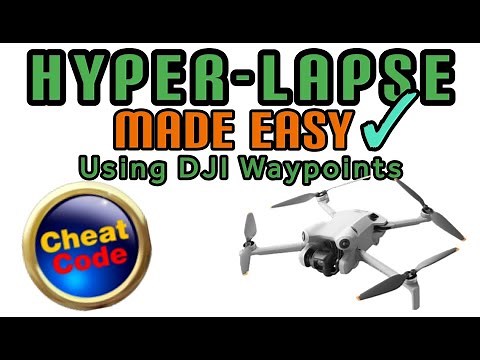 DJI Hyper-lapse using Waypoints - Complete guide from start to finish #dji #waypoints #hyperlapse