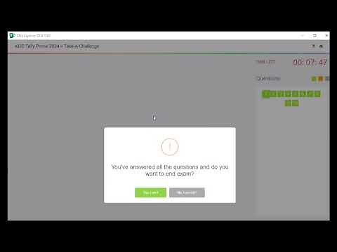 KLiC Tally Prime Era Session 3 Question English l Era Session 3 take a Challenge & Session end test
