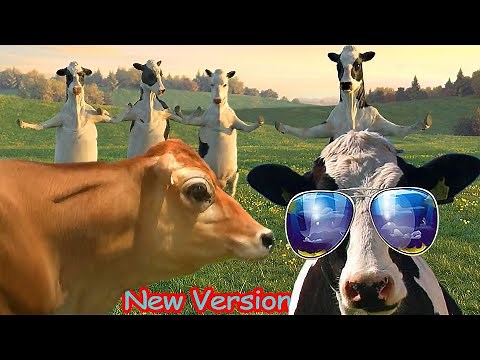 New Versiyon FUNNY COW DANCE 4 │ Cow Song & Cow Videos