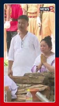 #WATCH: Garima Saikia Garg Pays Final Respects as Emotional Farewell for Zubeen Garg Begins | N18S