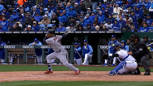 José Ramírez's RBI double