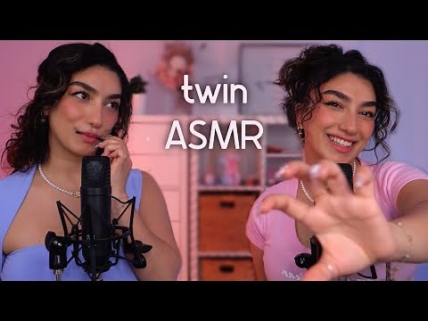 ASMR • Twin Mouth Sounds (kisses, mouth nibbling)