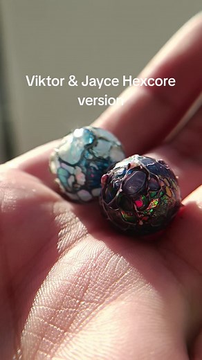 Liquid Core Dice Maker Inspired by Arcane Characters