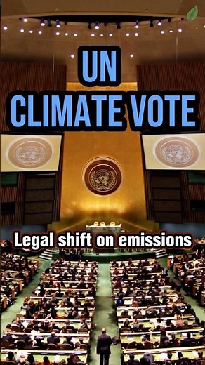 UN backs ICJ climate ruling #ClimateChange #UN #ICJ #ClimateLaw #ClimatePolicy