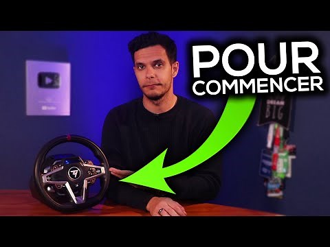 LE VOLANT POUR COMMENCER LE SIMRACING