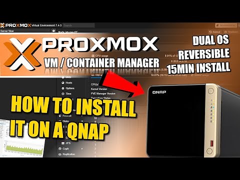 How to Install Proxmox on a QNAP NAS