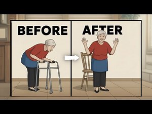 5 Chair Exercises Better Than Walking + Foods for Muscle (Seniors 60+)