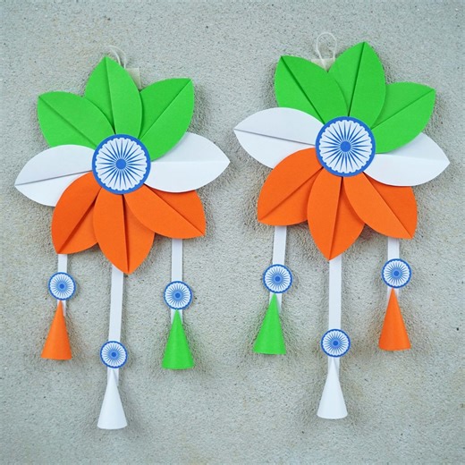 13K views · 77 reactions | Today i will show you how to make independence day craft step by step easy. You can use this art and craft for independence day as your school project craf on 15 August. | Creative Art & Craft Ideas | Facebook