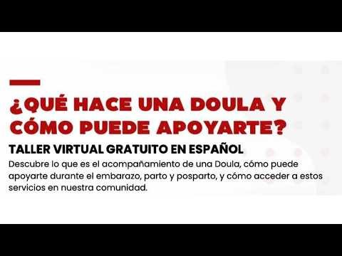 ¿QUÉ HACE UNA DOULA Y CÓMO PUEDE APOYARTE?