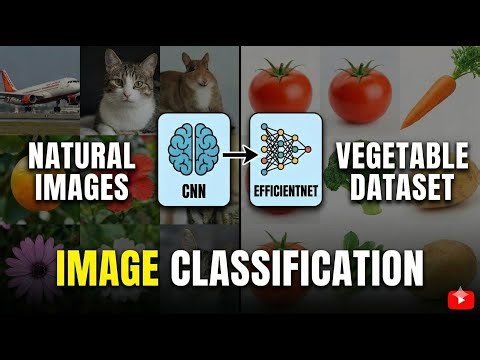 Classify Nature Images & Vegetables with CNN and EfficientNet
