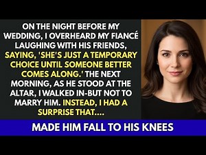 "Bride Overhears Groom's Shocking Betrayal, Returns to Wedding with Ultimate Revenge