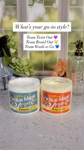 Blue Magic Vitamin E and Mango & Lime Leave-In Conditioners are perfect foundations for any style! | Blue Magic