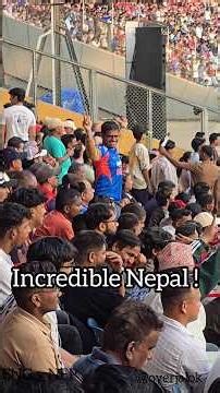 ENG V NEP: नेपाल की क्रिकेट टीम ने मचाया बवाल | RJ Alok | Wankhede stadium #engvnep #nepvseng