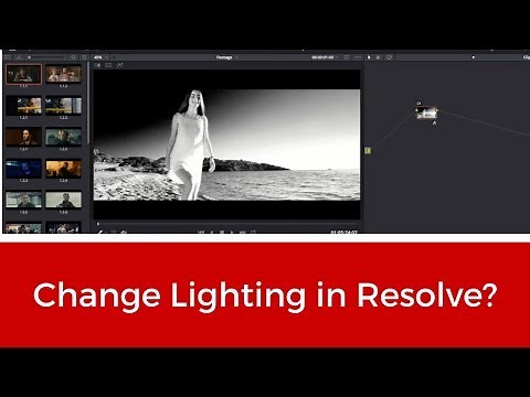 Can You Change Lighting In Resolve? - DaVinci Resolve 14 Tutorial
