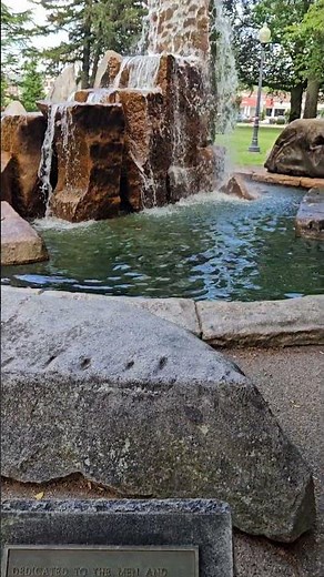 Coe Memorial Park fountain - Torrington, Connecticut