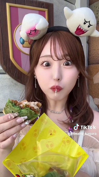 ユニバの食べ歩きマリオフードで一日体験🍄🌟