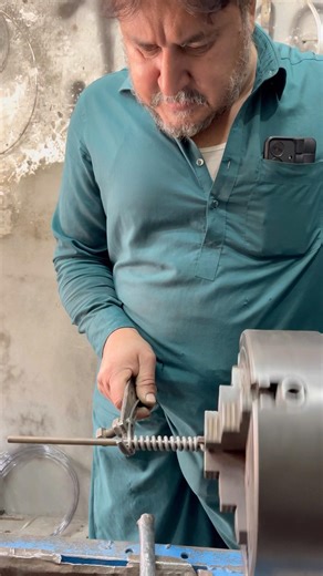 Small spring making | great skills #springmaking #shortvideo