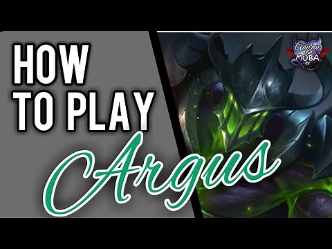 HOW TO USE ARGUS || MOBILE LEGENDS✔