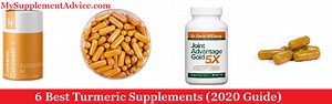 6 Best Turmeric Supplements On The Market (2025 Reviews) - Supplementox