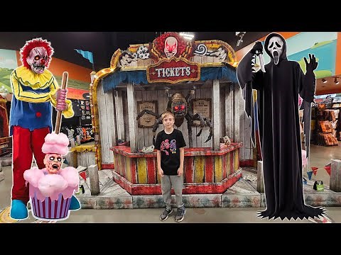 New 2024 Spirit Halloween Store Walkthrough! 1st Trip!