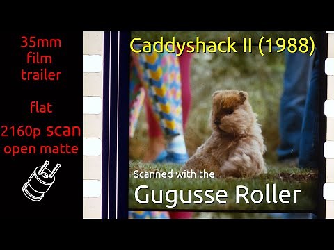 Caddyshack II (1988) 35mm film trailer, flat open matte, 2160p