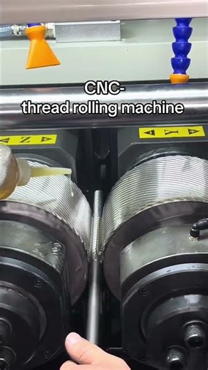 CNC-thread rolling machine #knurling#cncmachine#screws#machine#threadrollingdie#threadrolling