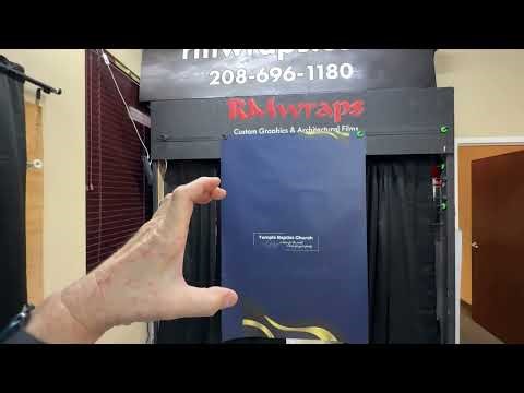 Custom Printed Vending Machine Wrap