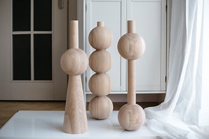 Handmade Turned Wood Furniture Legs (set of 3): Unfinished Dining Table Legs - Etsy