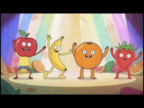 👉 The Great Fruit Party Dance! | Learn 20 Fruits Song for Toddlers & Kids 🍎🍌🎶