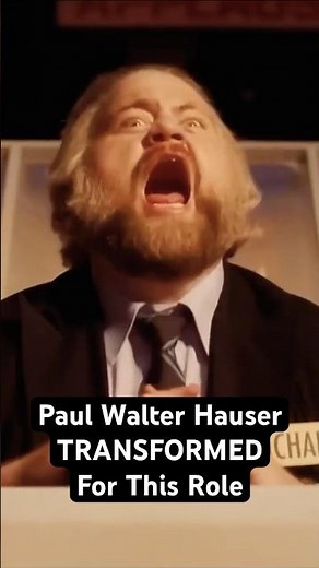 Paul Walter Hauser Fully Transformed Into Michael Larson for 'The Luckiest Man In America' #shorts