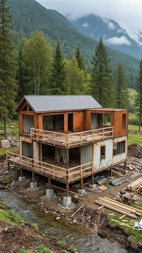 From Ground to Home #housebuild #homeinterior #constructionshorts