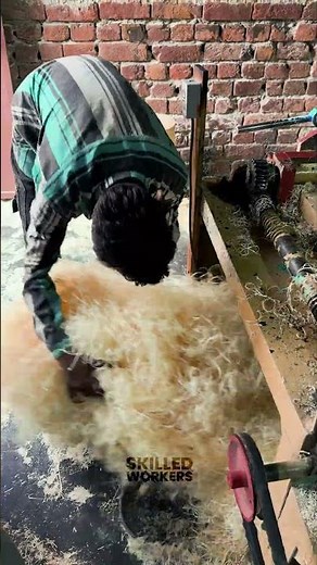 How Wood Wool is Made – So Satisfying!