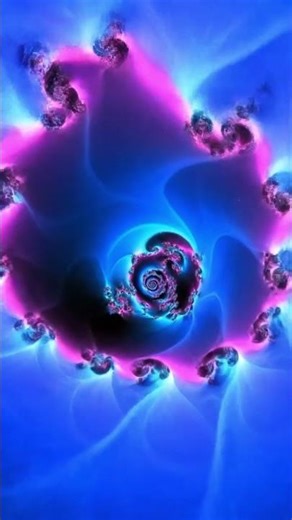 Hypnotic Neon Spiral 🌀 Try NOT to get dizzy #shorts