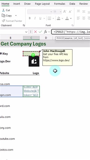 How to get company logos in SECONDS! 🏢 #shorts