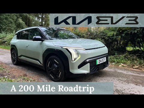 A *200 MILE* Roadtrip in my Kia EV3 - AUTOPILOT?!
