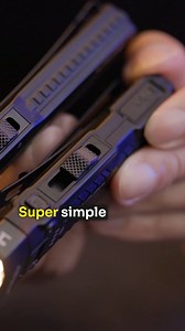 Slide forward = brighter. That's it. No manual needed. Most right-angle lights stop at 90°, so they blast the horizon instead of the ground in front of your feet. The EDC09 goes to 102°, so clipped to your vest it actually lights where you’re walking. Order the EDC09 and feel the difference those extra 12° make → www.nitecore.sg/edc09 | Nitecore Lights