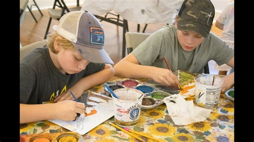 🎨☺🖌 The Spring 2026 Catalog is here!🎭🎵👯‍♀️ You can now see our class selection at McKinneyCenter.com. To register, click the "Register" button at the top of the page. Use code EBSpring26 by January 17th to get $15.00 off! | McKinney Center