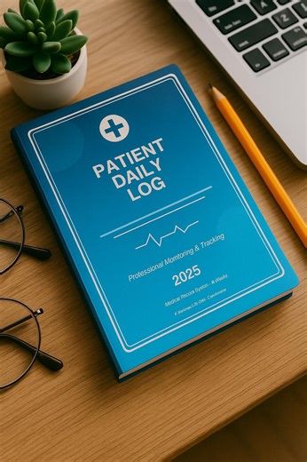 Patient Daily Log | Medical Daily Report | Caregiver Journal | Nurse Notes Printable | Home Health Chart | Senior Care Tracker | - Etsy