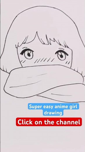 How to draw anime girl easy | how to draw anime for beginners